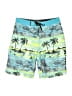 Hurley 100% Polyester Green Board Shorts Size 14 - photo 1