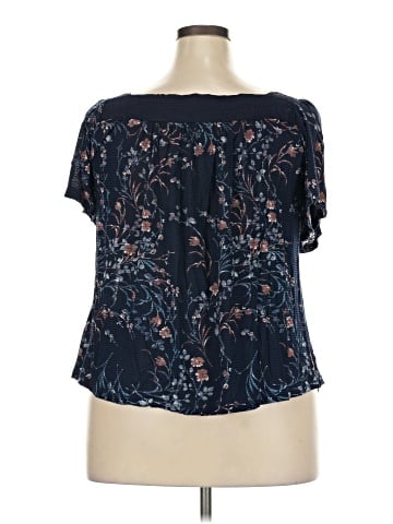Lucky Brand Short Sleeve Blouse (view 2)