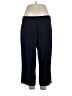 Susan Graver Solid Blue Active Pants Size 1X - photo 1