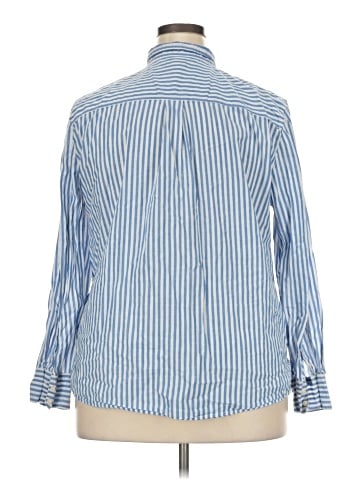 J.Crew Factory Store Long Sleeve Button-Down Shirt (view 2)