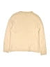 Lands' End 100% Cashmere Solid Tan Cashmere Pullover Sweater Size 10 - 12 - photo 2