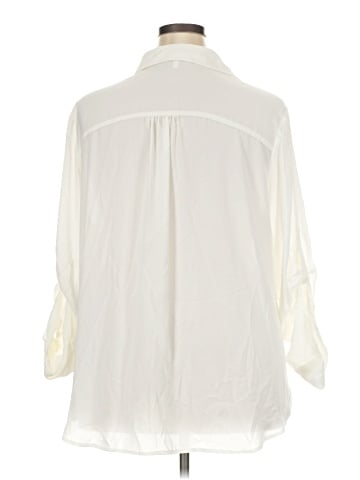 Maurices 3/4 Sleeve Blouse (view 2)
