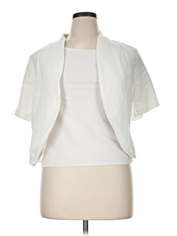 Allegra K Short Sleeve Blouse (view 1)
