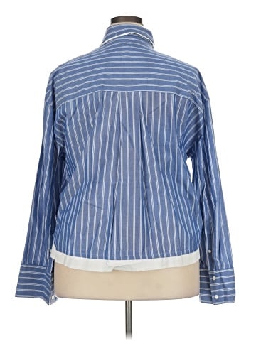 Zara Long Sleeve Button-Down Shirt (view 2)