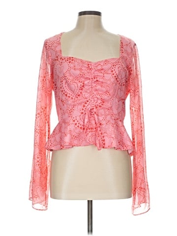 BCBGeneration Long Sleeve Blouse (view 1)