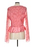 BCBGeneration 100% Polyester Pink Long Sleeve Blouse Size L - photo 2
