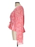 BCBGeneration 100% Polyester Pink Long Sleeve Blouse Size L - photo 5
