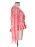 BCBGeneration 100% Polyester Pink Long Sleeve Blouse Size L - photo 4