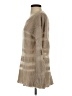Trouve Metallic Tan Pullover Sweater Size S - photo 5
