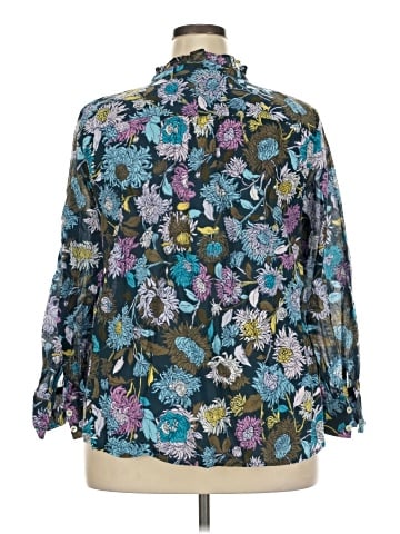 Talbots Long Sleeve Blouse (view 2)