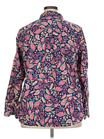 Talbots Long Sleeve Button-Down Shirt (view 2)