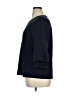 Ann Taylor Blue 3/4 Sleeve Top Size XL - photo 5
