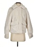 Pull&Bear Ivory Faux Fur Jacket Size S - photo 1