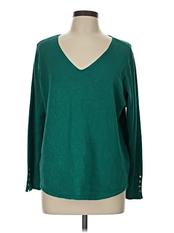 Chico's 3/4 Sleeve T-Shirt (view 1)