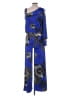 Symphony Blue Jumpsuit Size L (estimated) - photo 2