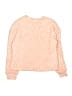 Calvin Klein 100% Polyester Polka Dots Pink Pullover Sweater Size 10 - 12 - photo 2
