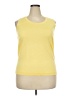 Talbots Yellow Sleeveless Top Size 2X Petite - photo 1