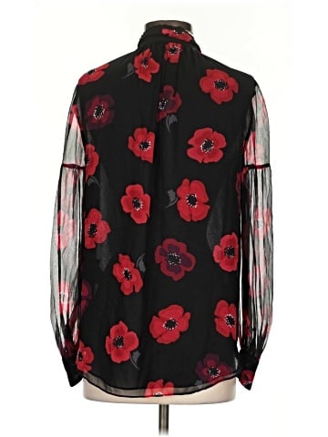 Kate Spade New York Long Sleeve Silk Top (view 2)