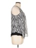 Iz Byer 100% Polyester Gray Sleeveless Blouse Size L - photo 4