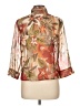 Alfred Dunner 100% Polyester Brown 3/4 Sleeve Blouse Size 10 (petite) - photo 2