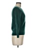 Talbots 100% Cashmere Green Cashmere Pullover Sweater Size Med Petite - photo 4