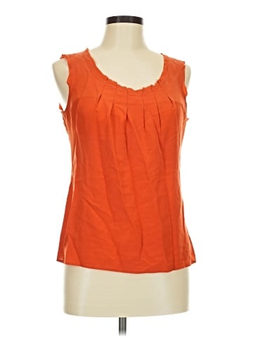 Tory Burch Sleeveless Silk Top (view 1)