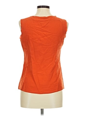 Tory Burch Sleeveless Silk Top (view 2)