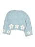Happily Grey Floral Blue Pullover Sweater Size 2T - photo 2