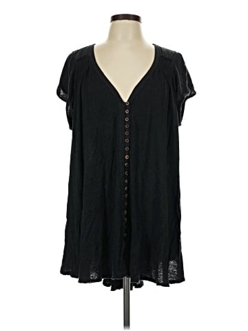 Free People Short Sleeve Blouse (view 1)