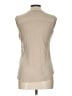 The Limited 100% Polyester Ivory Sleeveless Blouse Size L - photo 2