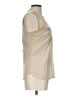 The Limited 100% Polyester Ivory Sleeveless Blouse Size L - photo 4