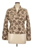 Emma James Animal Print Gold Jacket Size 14 - photo 1