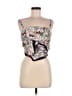 Avec Les Filles 100% Polyester Ivory Sleeveless Top Size M - photo 1