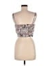 Avec Les Filles 100% Polyester Ivory Sleeveless Top Size M - photo 2