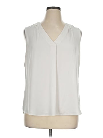 White House Black Market Sleeveless Blouse (view 1)