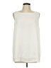 J.Jill 100% Polyester Ivory Sleeveless Blouse Size L - photo 1
