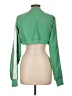 Alo 100% Polyester Green Track Jacket Size L - photo 2