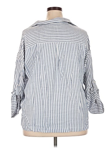 Max Studio 3/4 Sleeve Blouse (view 2)