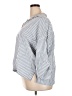 Max Studio Stripes Blue 3/4 Sleeve Blouse Size 2X - photo 5