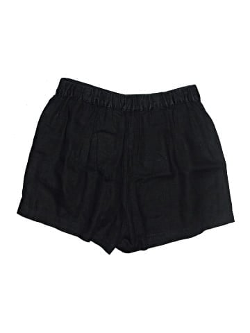 Madewell Clean Pull-On Shorts in 100% Linen (view 2)