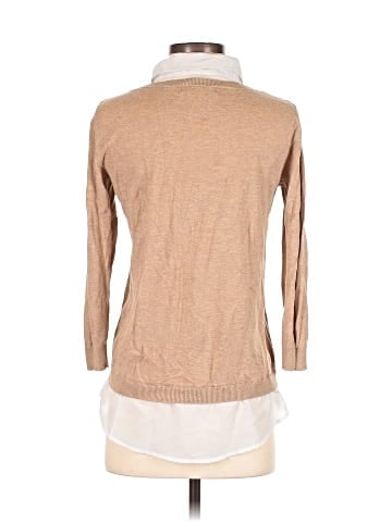 August Silk Pullover Sweater (view 2)