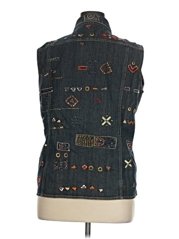 Chico's Denim Vest (view 2)
