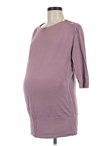 Isabel Maternity 3/4 Sleeve Top (view 1)