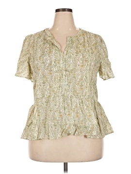 Rose + Olive Short Sleeve Blouse