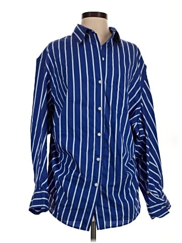 Zara Long Sleeve Button-Down Shirt (view 1)