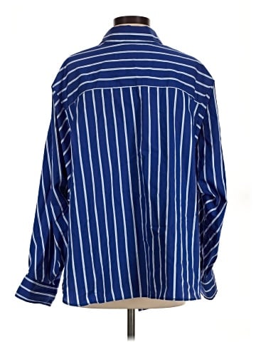 Zara Long Sleeve Button-Down Shirt (view 2)