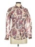 Massimo Dutti Paisley Ivory Long Sleeve Blouse Size EU 40 / US 10 - photo 1