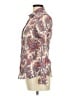 Massimo Dutti Paisley Ivory Long Sleeve Blouse Size EU 40 / US 10 - photo 5