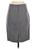 J.Crew 100% Polyester Solid Gray Formal Skirt Size 2 (petite) - photo 2