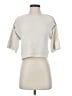 Forever 21 Ivory Short Sleeve Top Size S - photo 1
